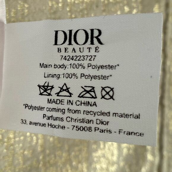 Christian Dior Beaute Light Pink Drawstring Pouch. New with Box! - Picture 7 of 16